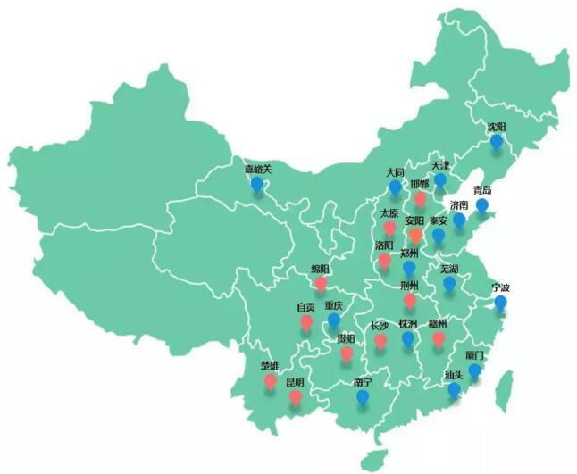 方特主题公园在全国的布局